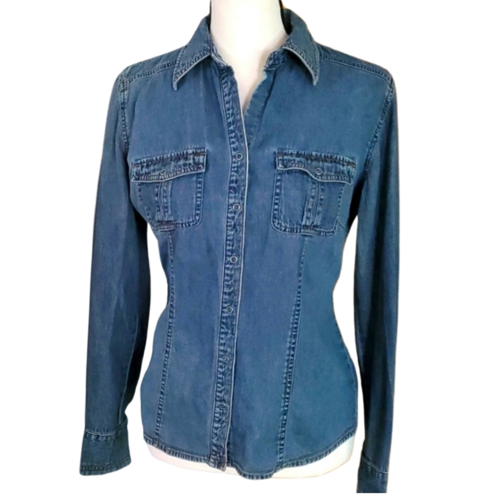 Ann Taylor Loft Jean Shirt